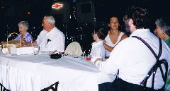 Alice Bennett; Gordon Bennett; Ben Dorrough; Katherine (Kat) McDougal Wheeler McCandless; Dan Dorrough; Ruth Bennett McDougal Dorrough; Alice and Gordons 50th Anniversary Party
